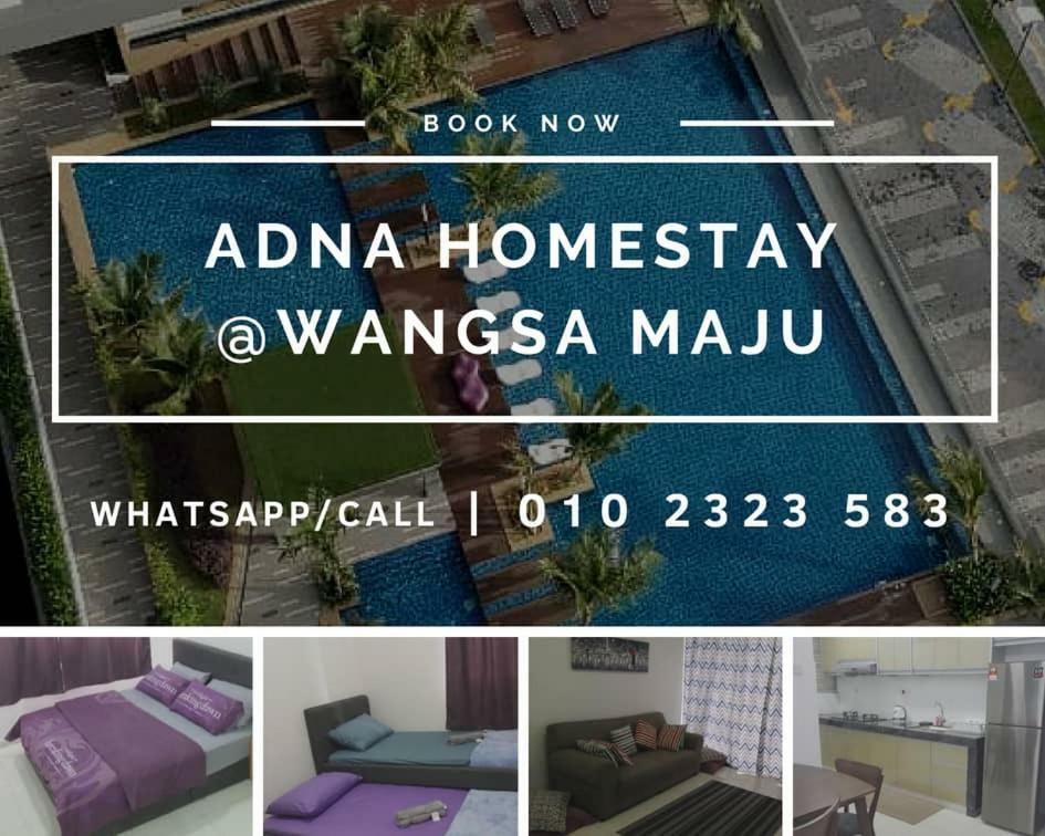 Adna Homestay Wangsa Maju Kuala Lumpur Exterior foto